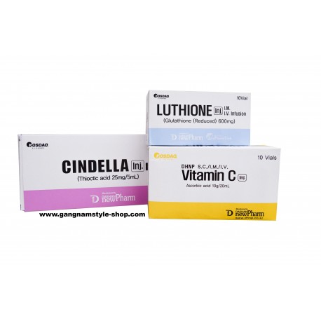 Korea Cinderella skin whitening injection | Buy Cinderella glutathione injection online